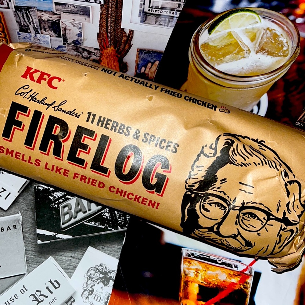 🪵 🍗 🪵• 🔴👴🏻KFC x Smells like chicken 🐓🪵🐓